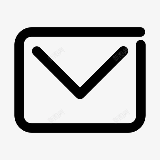 信封信使电子邮件图标svg_新图网 https://ixintu.com 信使 信封 信息 图标 电子邮件 界面 粗体 设置