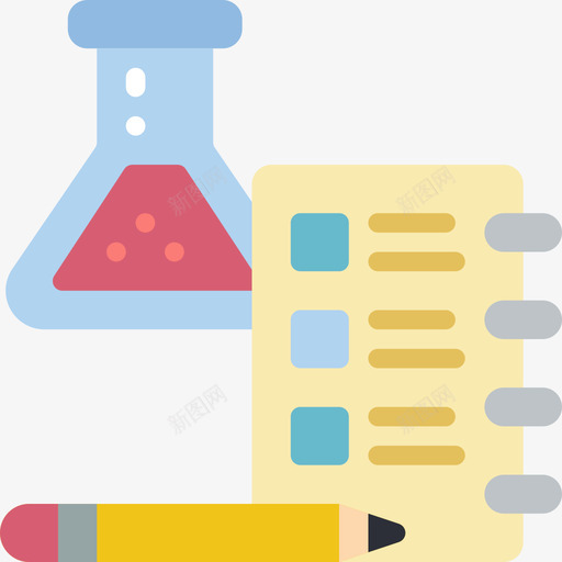研究茎10扁平图标svg_新图网 https://ixintu.com 扁平 研究