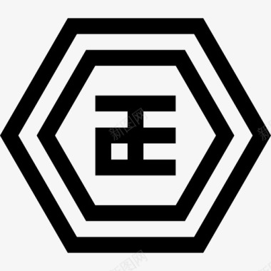 符号中国72直线图标图标