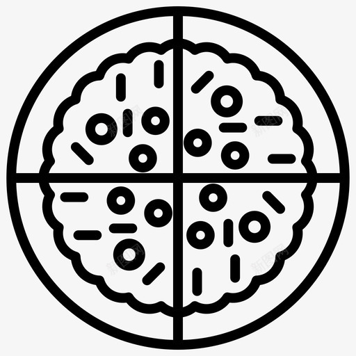 披萨吃喝常规系列131图标svg_新图网 https://ixintu.com 吃吃 吃喝 常规 披萨 系列