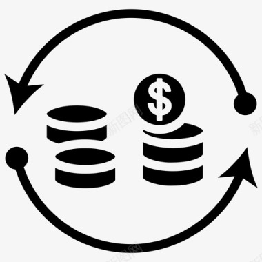 退款现金购物电子商务1图标图标