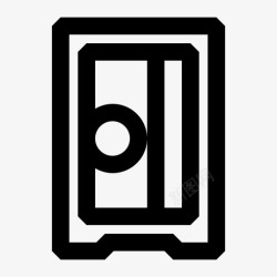 书房工具卷笔刀办公室文具图标高清图片