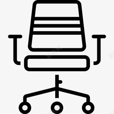 椅子扶手椅办公椅图标图标