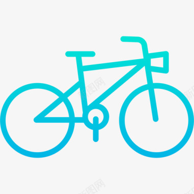 自行车交通142坡度图标图标