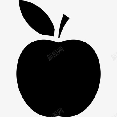 苹果食品新鲜图标图标