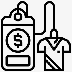 衬衫标签价格标签产品图标高清图片