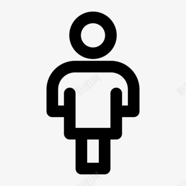 男厕所衣柜餐厅平面线图标图标