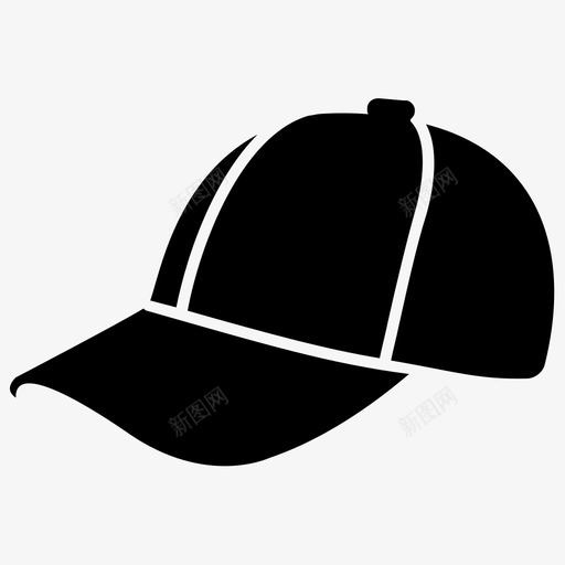 帽子棒球帽时尚图标svg_新图网 https://ixintu.com 十字架 图标 头饰 岛雕文 帽子 时尚 棒球