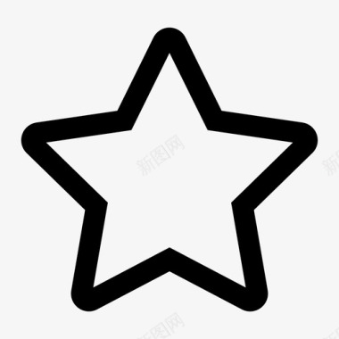星标置顶图标