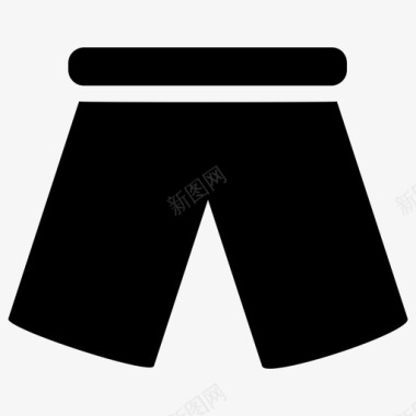 短裤男装睡衣图标图标