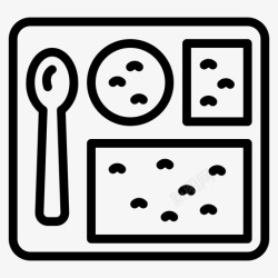 军需食物饭菜军需图标高清图片