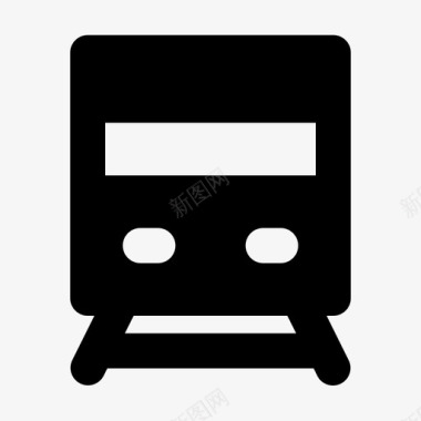 运输旅客列车铁路运输图标图标