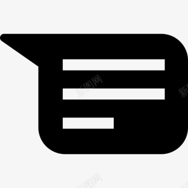 信息邮件短信图标图标