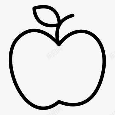 苹果自助餐晚餐图标图标