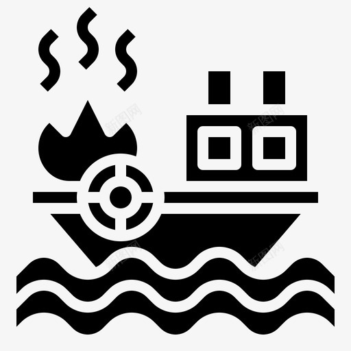 船救援和反应9加油图标svg_新图网 https://ixintu.com 加油 反应 救援
