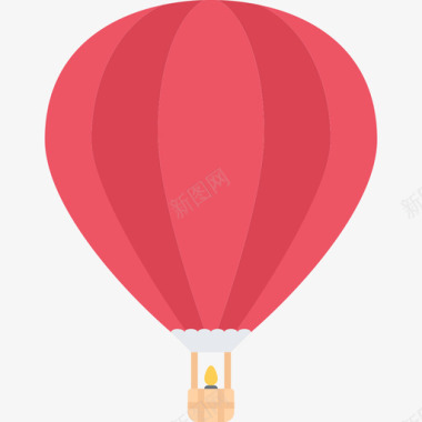 150热气球平板图标图标