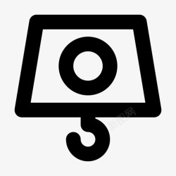 精确电子吊秤电子数字秤电子秤图标高清图片
