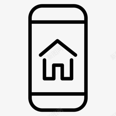 智能手机应用程序通讯图标图标