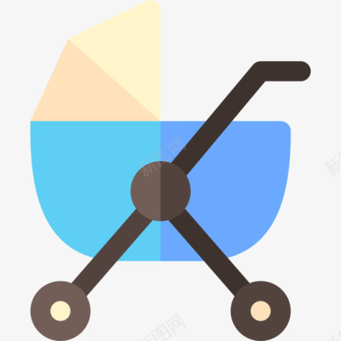 婴儿车母亲节21单位图标图标