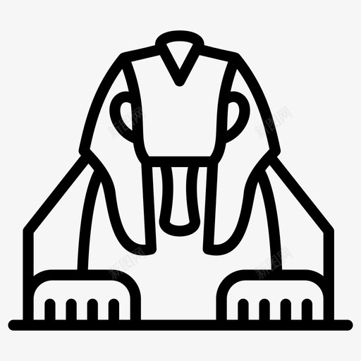 大狮身人面像古埃及古代纪念碑图标svg_新图网 https://ixintu.com 一组 人面 古代 古埃 地标 埃及 大学 狮身 纪念碑 面像