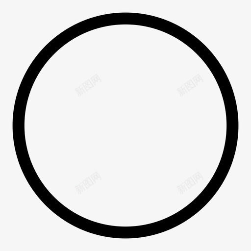 圆圈图形符号图标svg_新图网 https://ixintu.com 图形 圆圈 符号