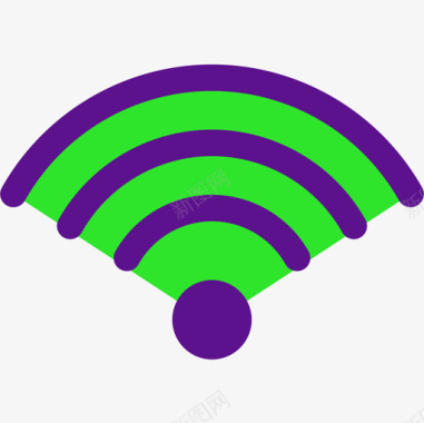 WiFi基本配置60线性颜色图标图标