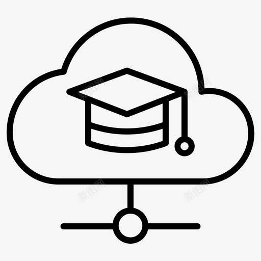 Mortarboard75学校直系图标svg_新图网 https://ixintu.com Mortarboard 学校 直系