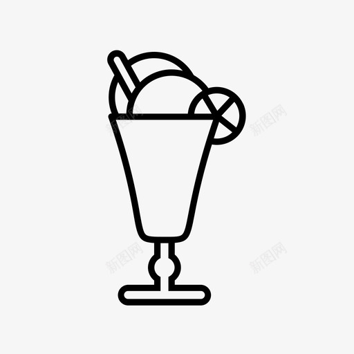 柠檬冰糕水果冰图标svg_新图网 https://ixintu.com 冰糕 柠檬 水果 甜点