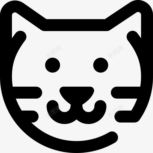 Cat杂项63轮廓图标svg_新图网 https://ixintu.com Cat 杂项 轮廓