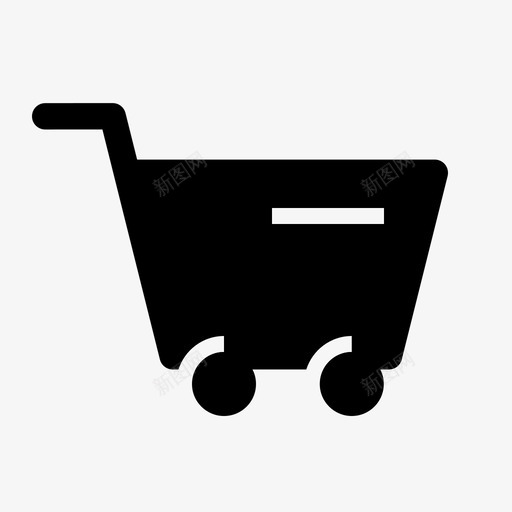 购物车购买出售图标svg_新图网 https://ixintu.com 出售 手推车 购买 购物 购物车