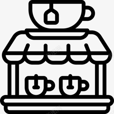 茶店市场69直营图标图标