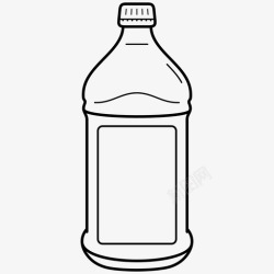 食用油一瓶花生油食用油图标高清图片