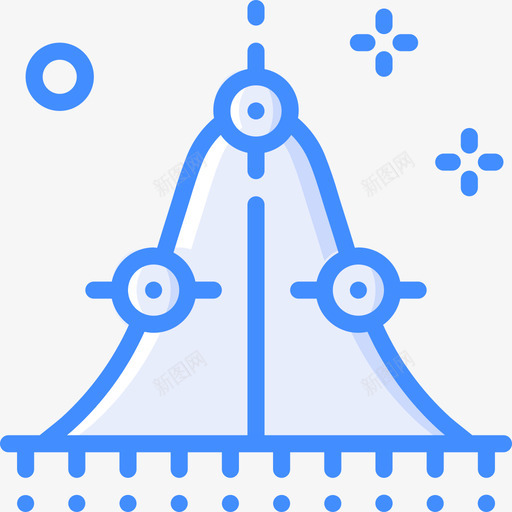 折线图数据科学14蓝色图标svg_新图网 https://ixintu.com 折线 数据 科学 线图 蓝色