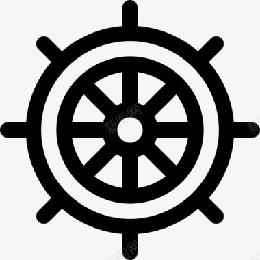 驾驶海盗47直线型图标图标