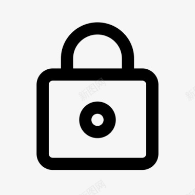 锁钥匙隐私图标图标