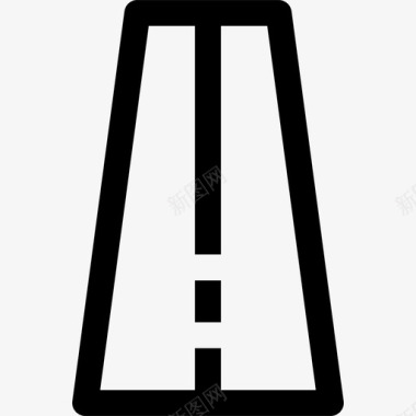 高速公路车行道图标图标
