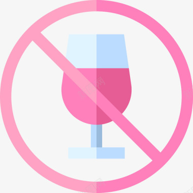 禁止饮酒孕妇17岁无酒精图标图标