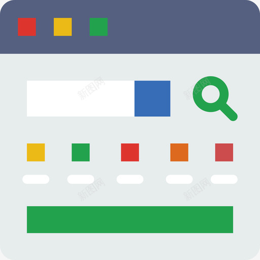 搜索引擎用户界面第3卷第6卷平面图图标svg_新图网 https://ixintu.com 3卷第 6卷 平面图 搜索引擎 用户界面