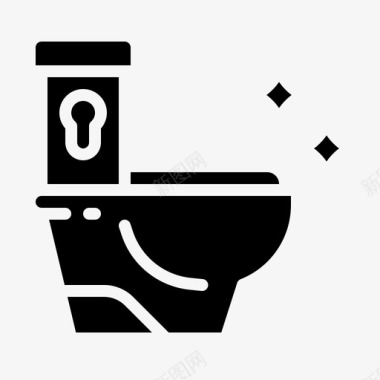 卫生间浴缸浴室图标图标