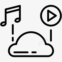 音乐网云数据音乐图标高清图片