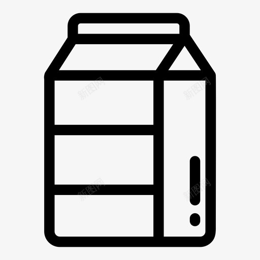 牛奶健康食品果汁图标svg_新图网 https://ixintu.com 健康食品 果汁 牛奶 食品