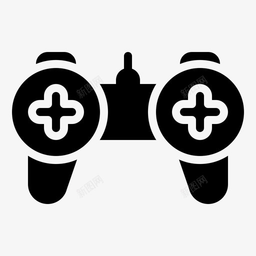 控制器游戏棍子图标svg_新图网 https://ixintu.com 控制器 棍子 游戏 视频