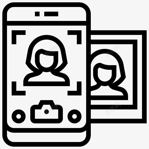照片应用程序照相机图标svg_新图网 https://ixintu.com 图像 图库 应用程序 照片 照相机 移动