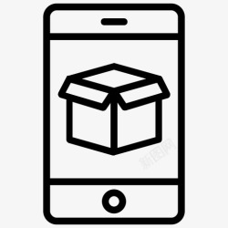 iconfont预订订单移动包裹订单预订包裹跟踪图标高清图片