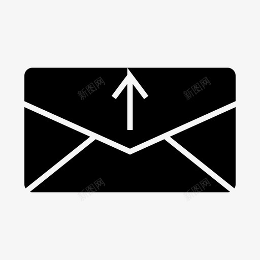 邮件上载发送公司和办公室标志符号图标svg_新图网 https://ixintu.com 上载 公司和 办公室 发送 标志 标志符 符号 邮件