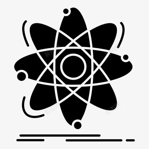 原子科学化学核图标svg_新图网 https://ixintu.com 化学 原子 商业 教育 核物理 科学 科学化