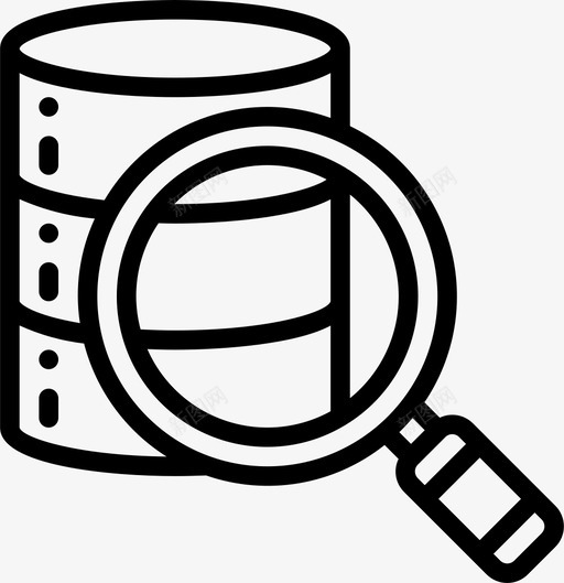数据库数据库管理8线性图标svg_新图网 https://ixintu.com 数据库 管理 线性