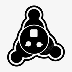 银行会议背景团队合作商务会议图标高清图片