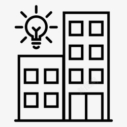创意工作室创意工作室代理建筑图标高清图片