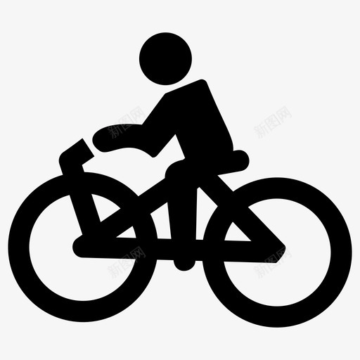 骑马骑自行车锻炼图标svg_新图网 https://ixintu.com 健身 自行 自行车 车骑 锻炼 骑马